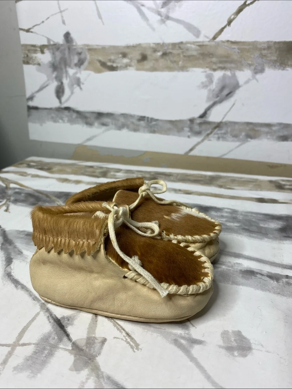 Vintage Taos Infants Slippes Moccasins